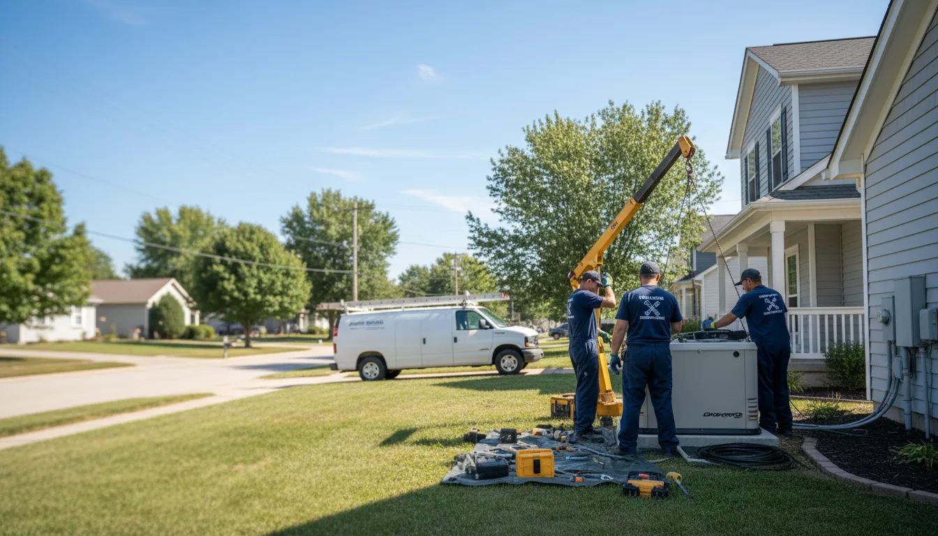 Generator Installation in Topeka, IL near me